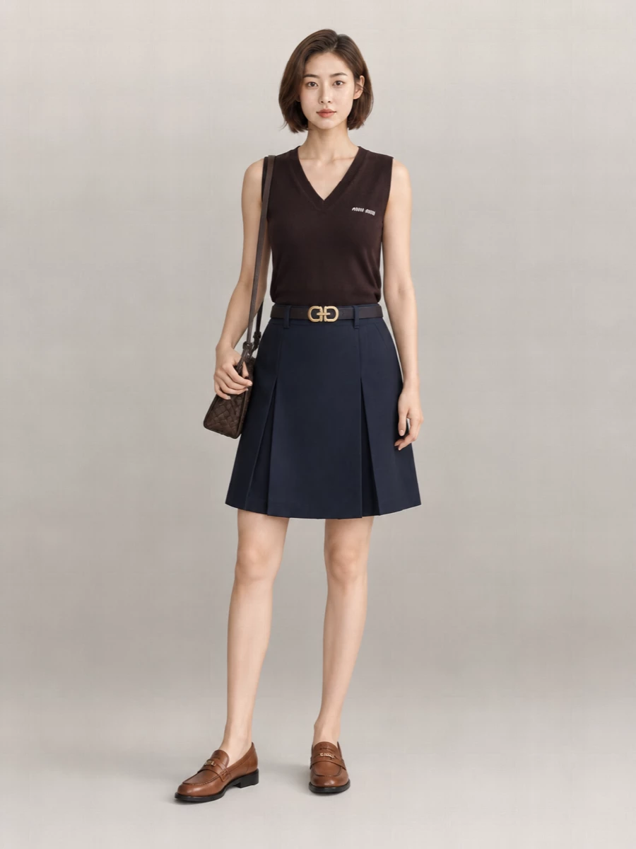 Miu Miu Wool Knitted Vest