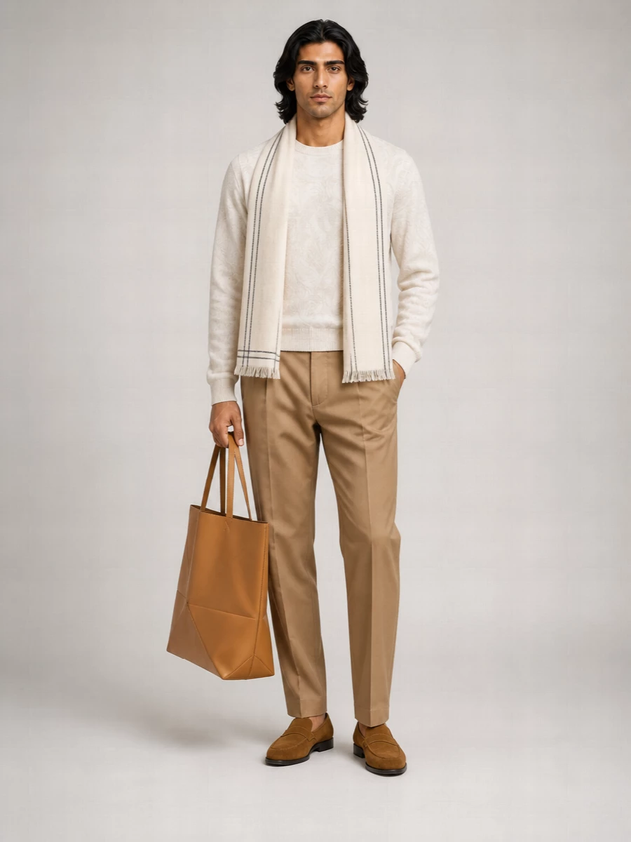 Etro Wool Floral-Pattern Knitted Crewneck Jumper