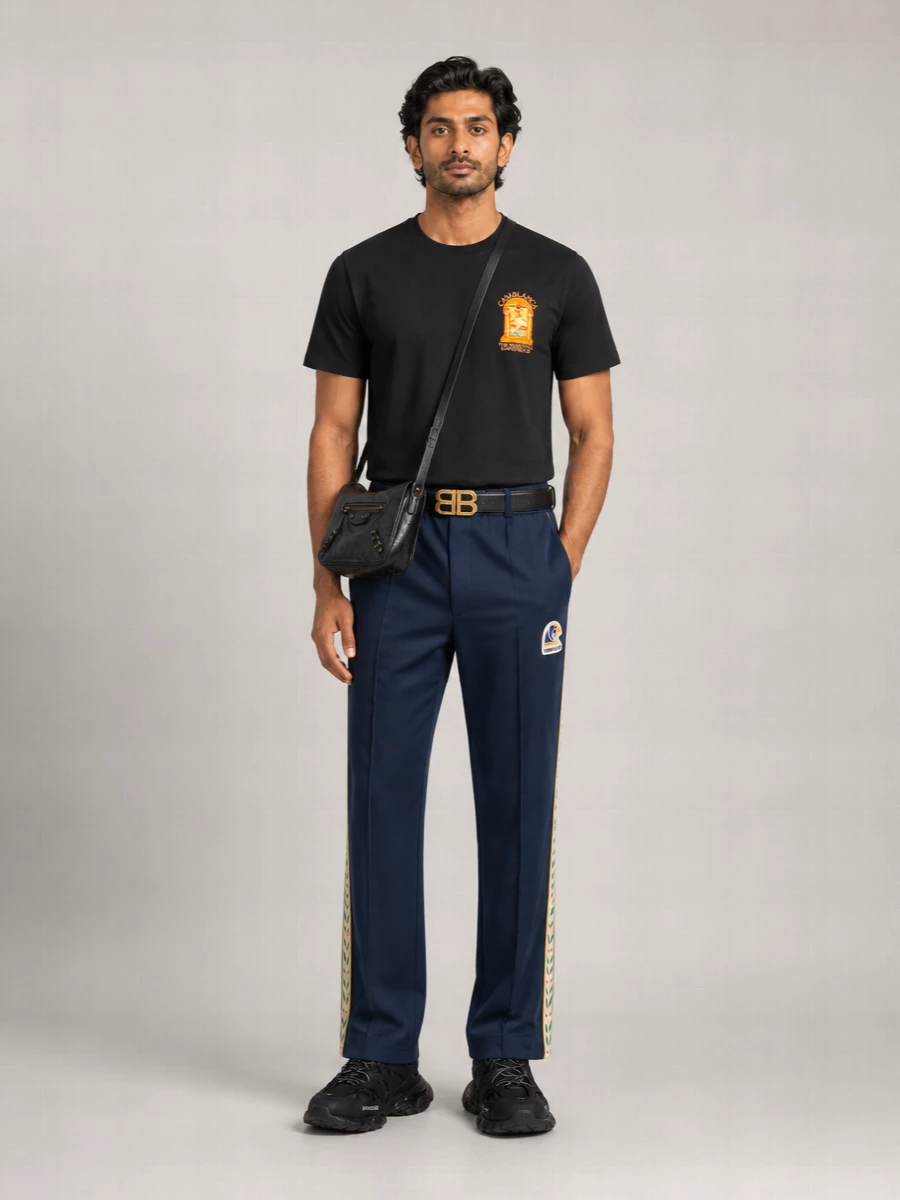 Casablanca Hermons Mirage Arch Printed T-Shirt