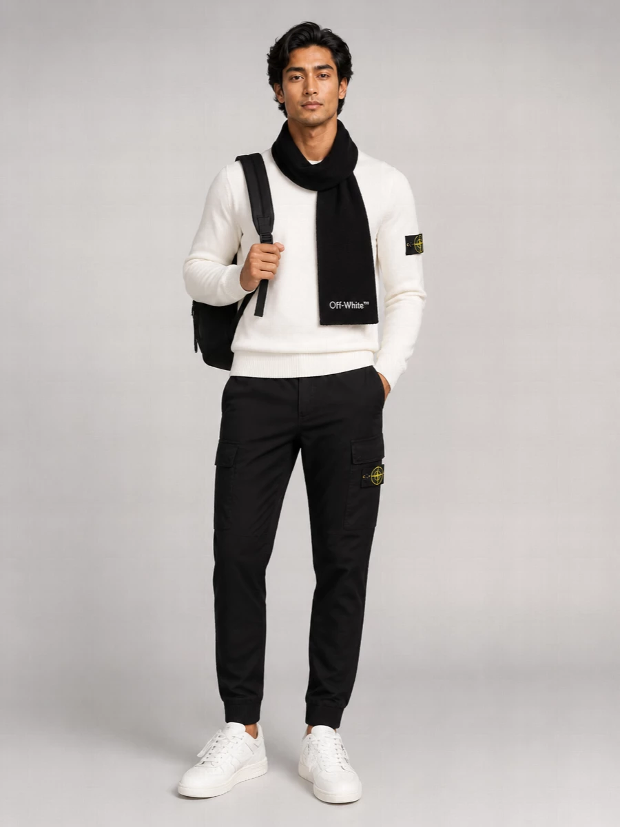 Off-White Leather Out Of Office Low-Top Sneakers