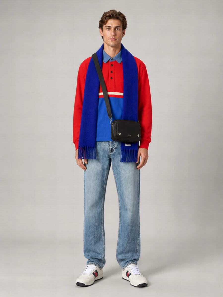 Gucci Leather Screener Sneakers