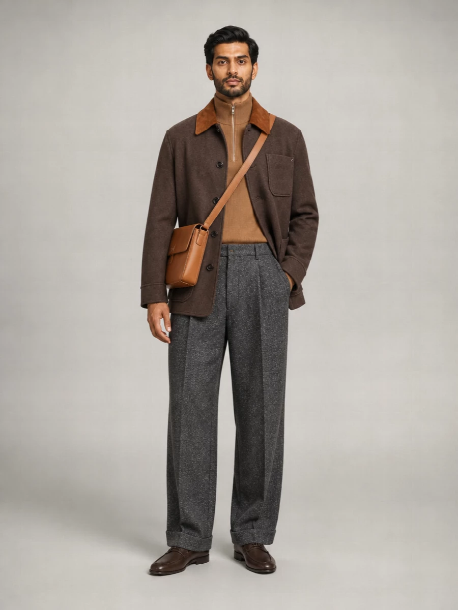 Valentino Garavani Wool Single Breasted Coat