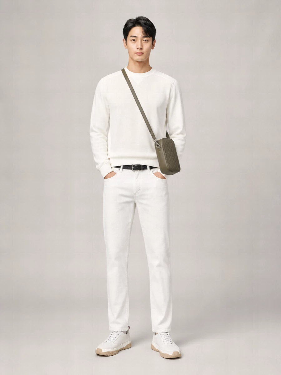 Jacquemus Merino Wool Relaxed-Fit Crewneck Sweater