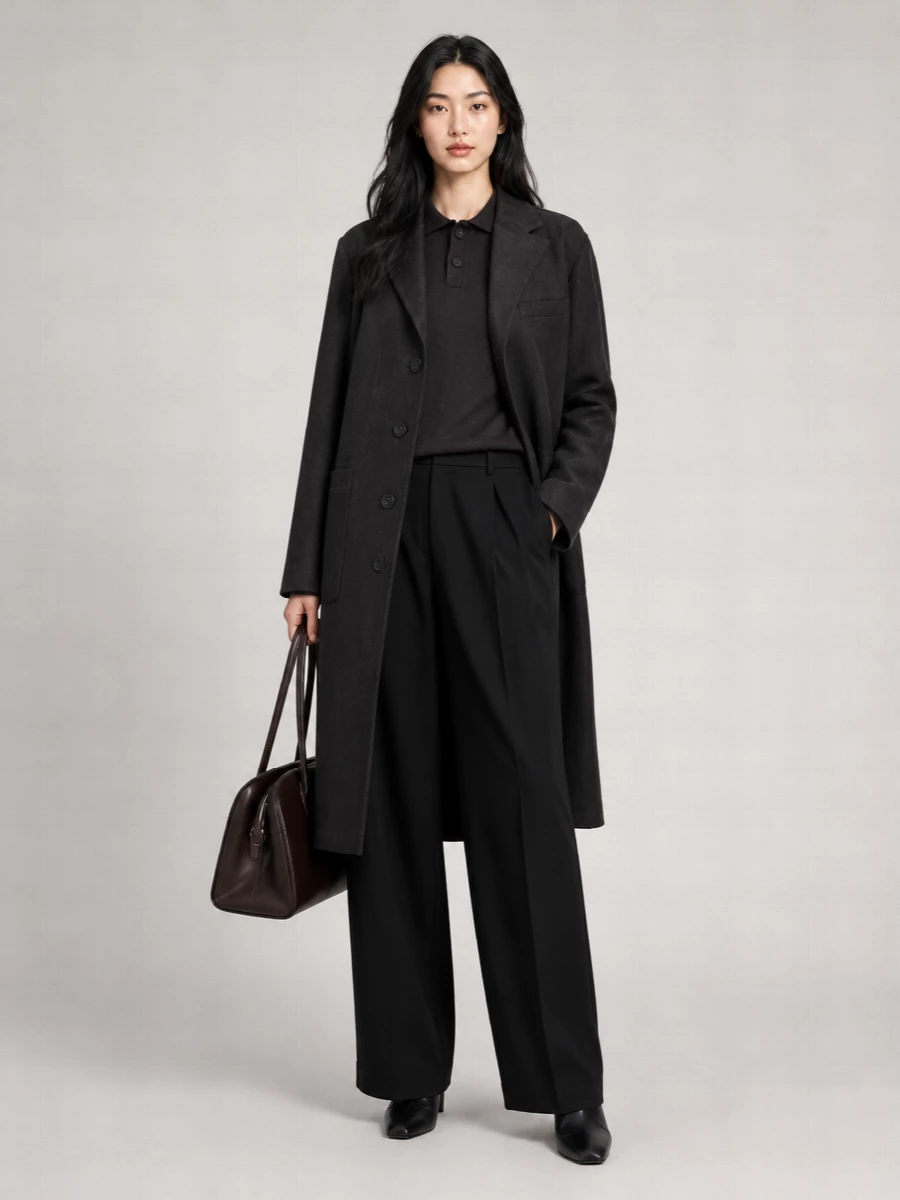 Studio Nicholson single-breasted coat