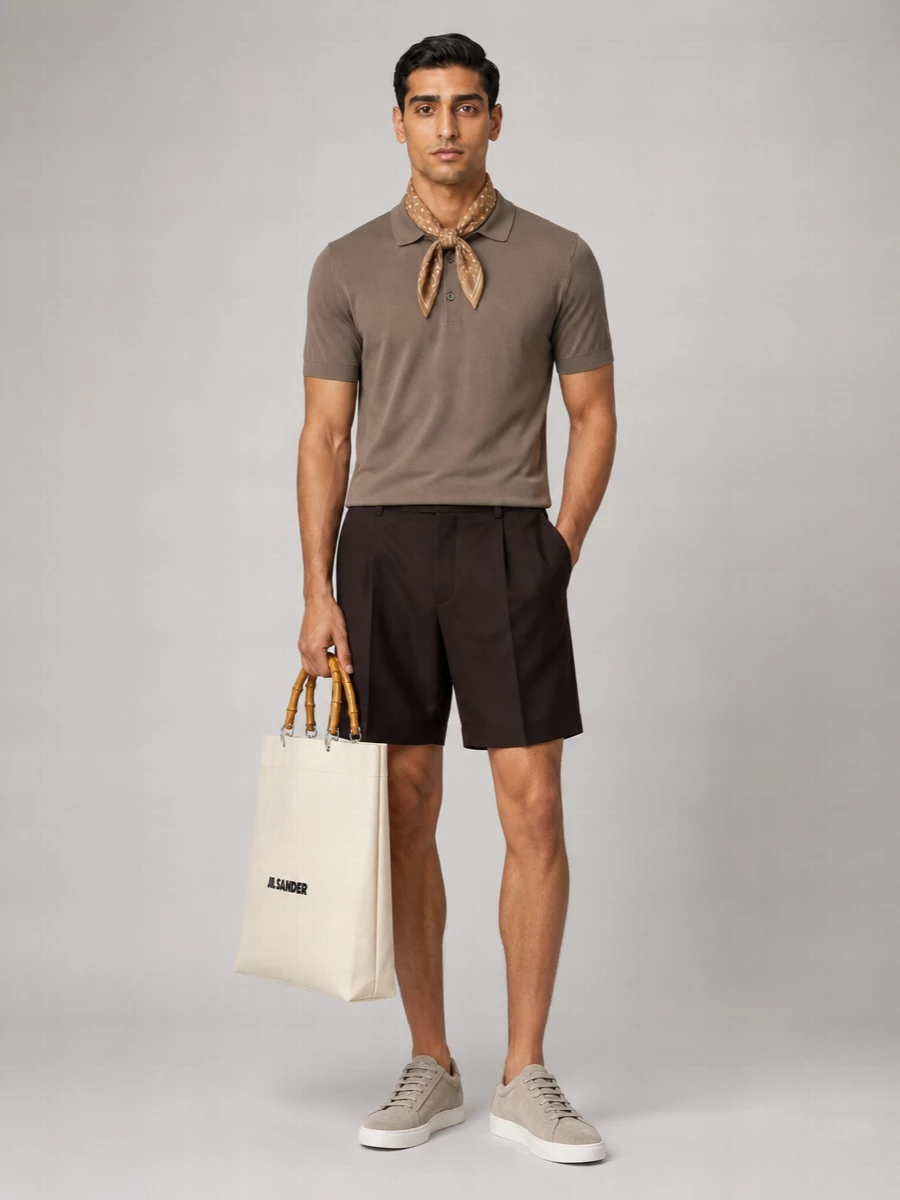 John Smedley Cotton Polo Shirt