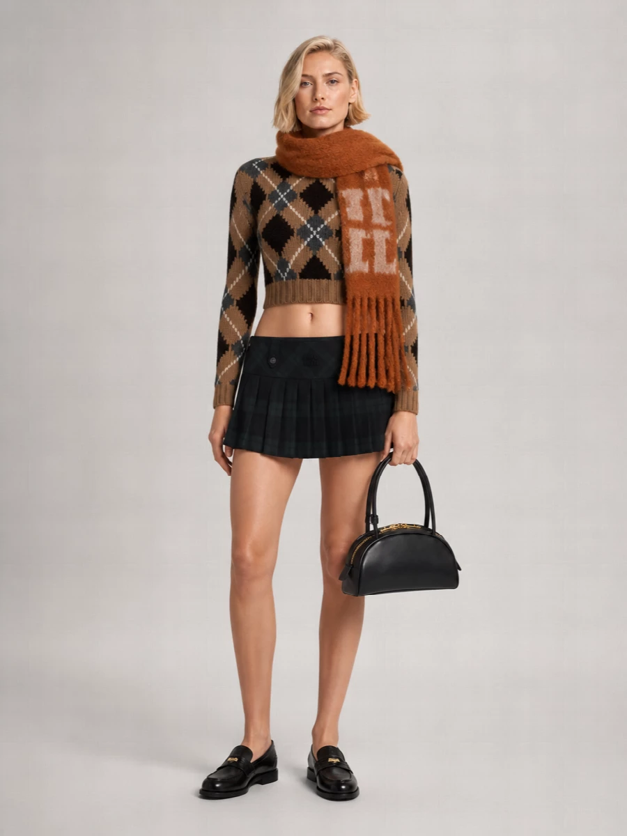 Miu Miu Pleated Skirt