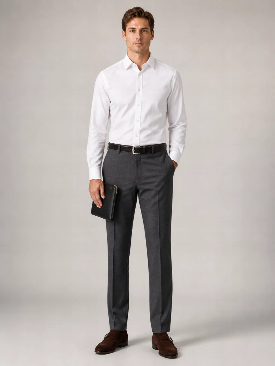 Church's Suede Buckle Monk Shoes