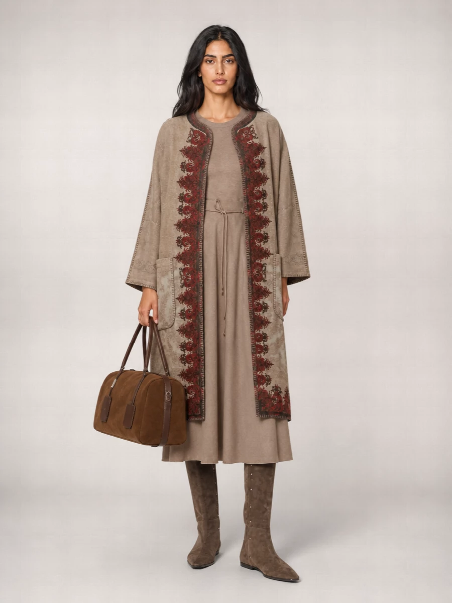 Pierre louise mascia wool oversized coat