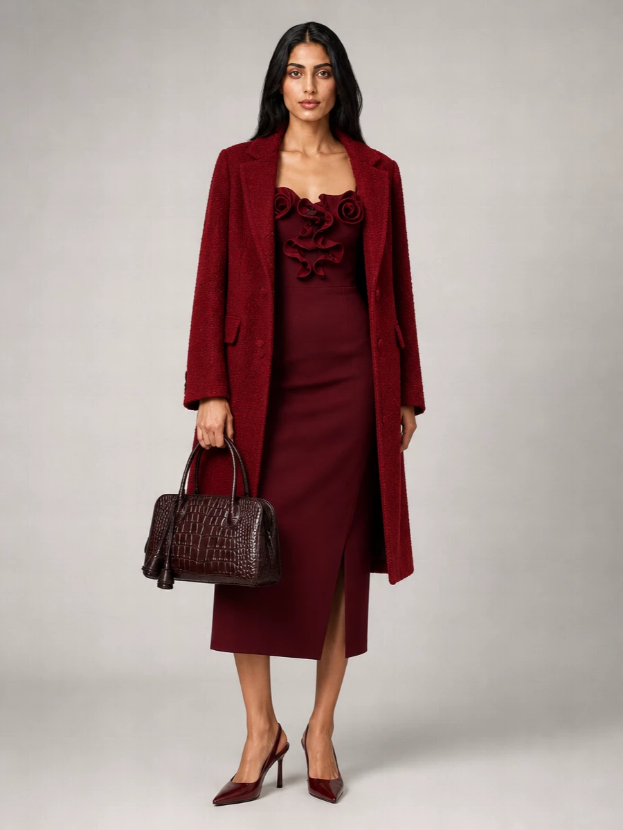 Magda Butrym Single Breasted Coat