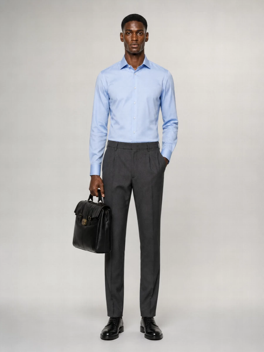 Emporio Armani Leather Briefcase