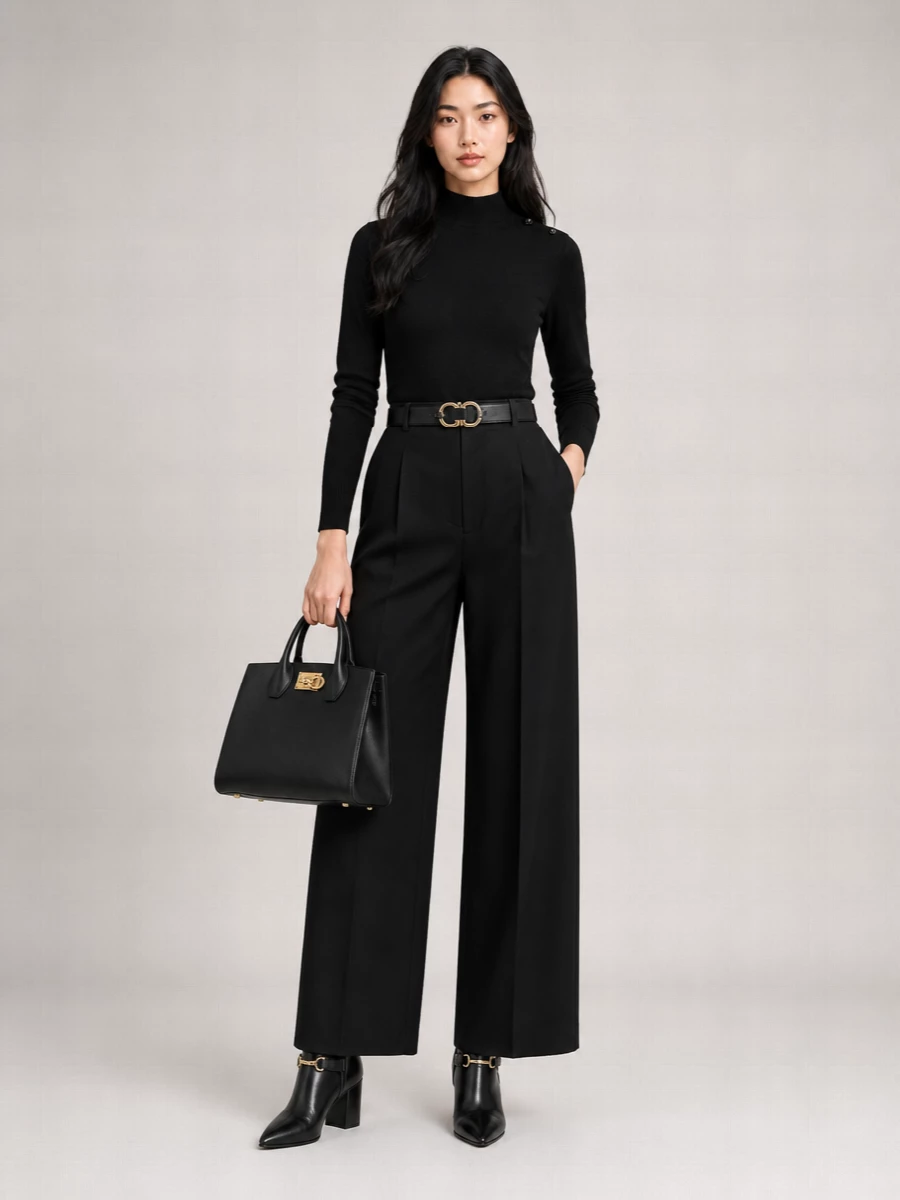 Alberta Ferretti Wide-Leg Trousers