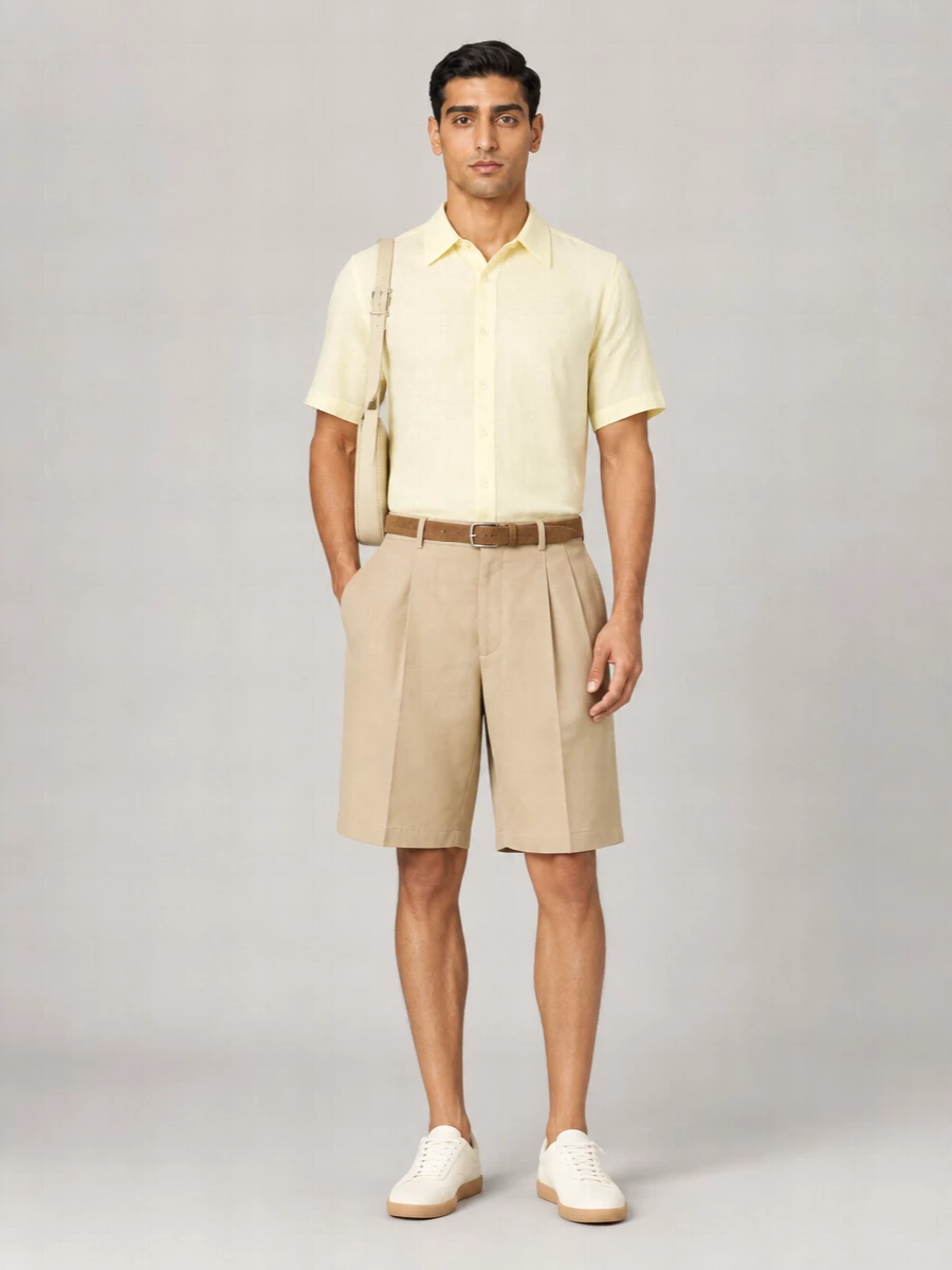 Séfr Linen Blend Shirt