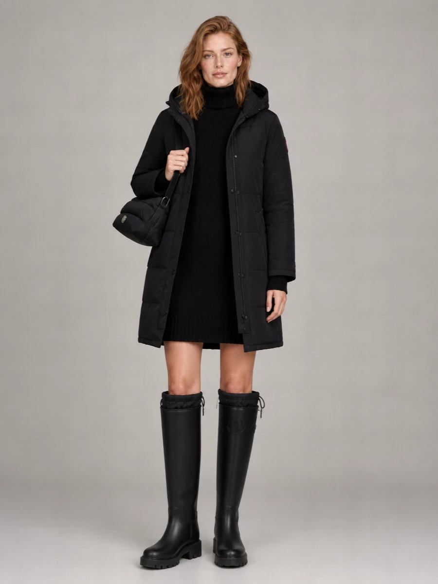 Canada Goose Down Hooded Parka Coat