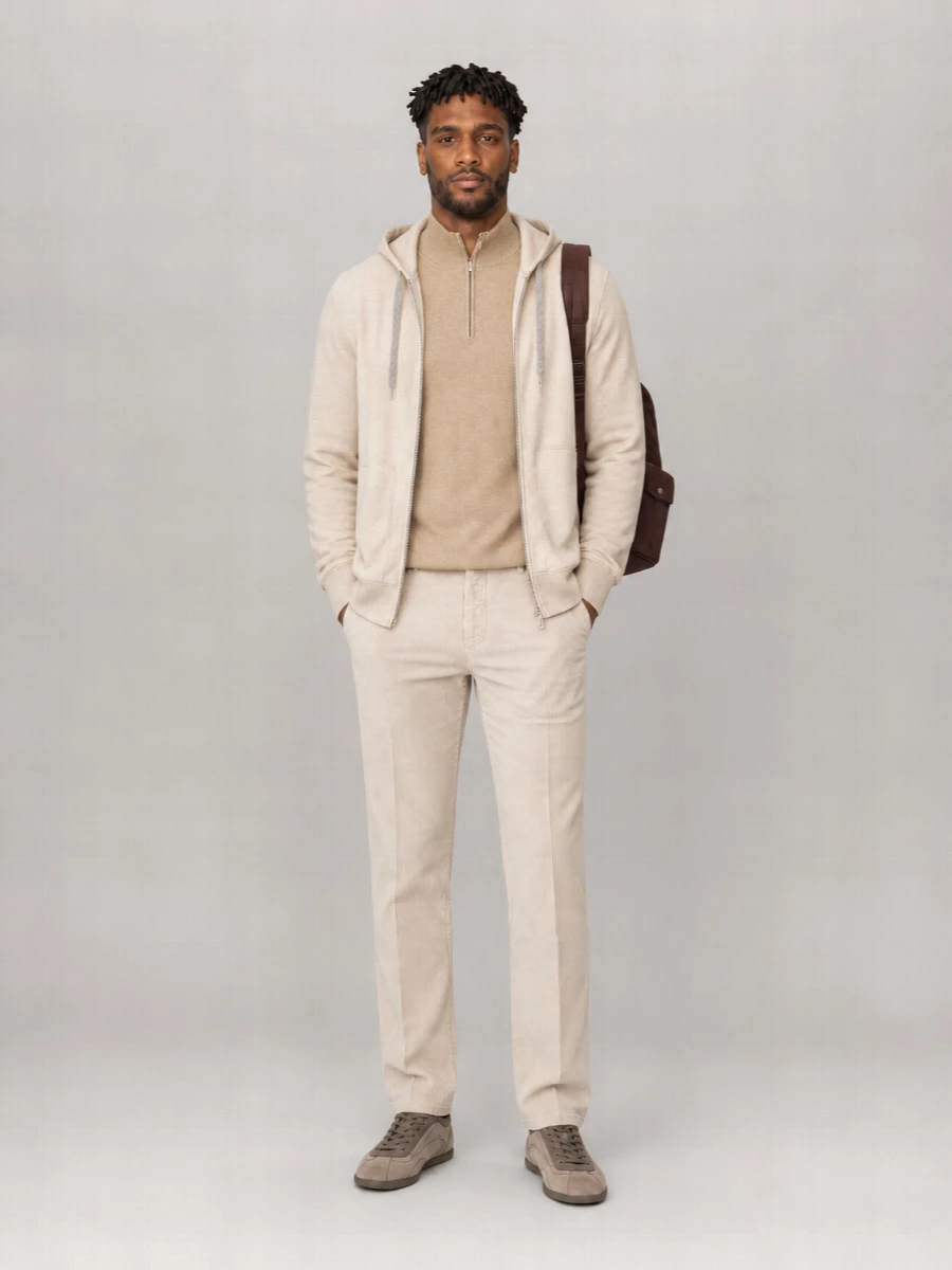 Brunello Cucinelli cashmere hooded jacket