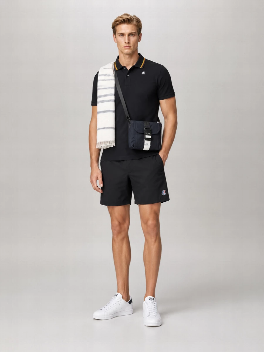 K-Way Cotton Piqué Polo Shirt