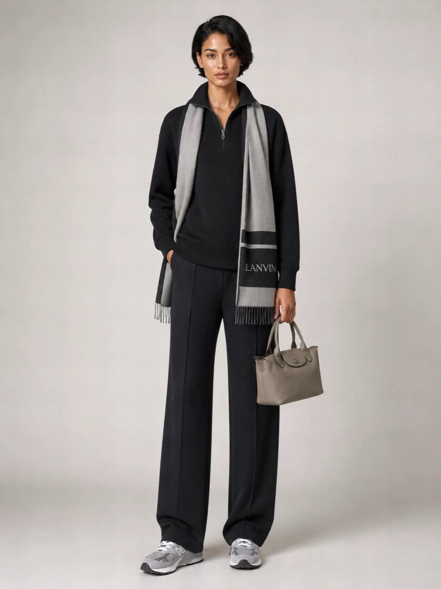 Longchamp Leather Mini Cross-Body Bag