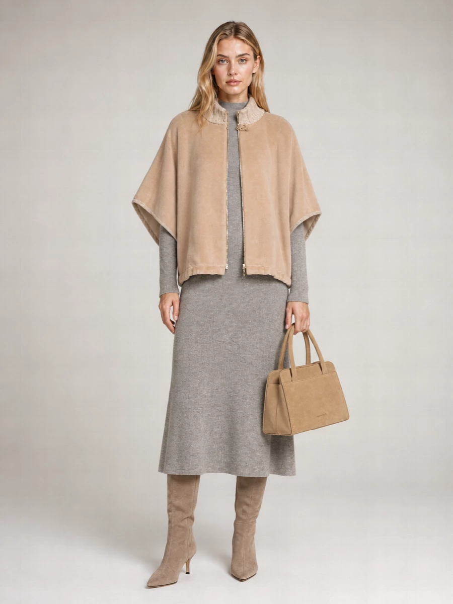 Fabiana Filippi Wool Cape