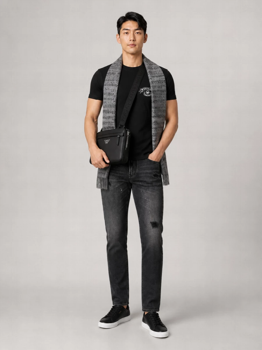 Emporio Armani Logo Cotton T-Shirt