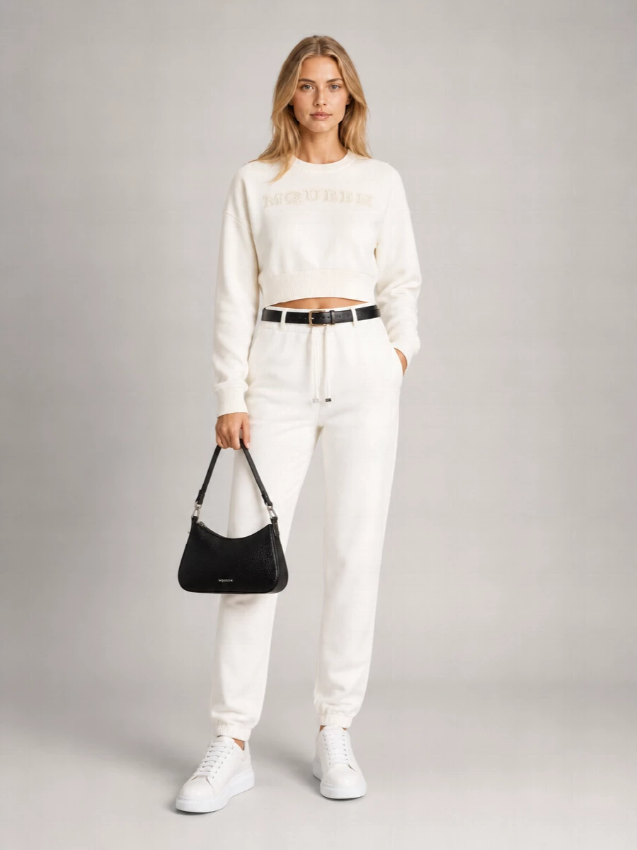 Alexander Mcqueen Cotton Track Pants
