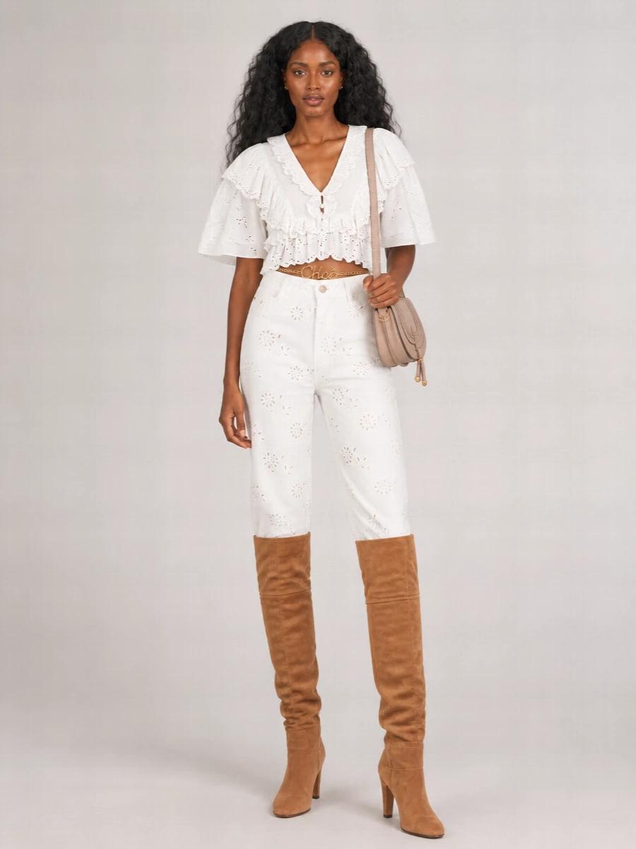 Chloé Suede Leather Boots