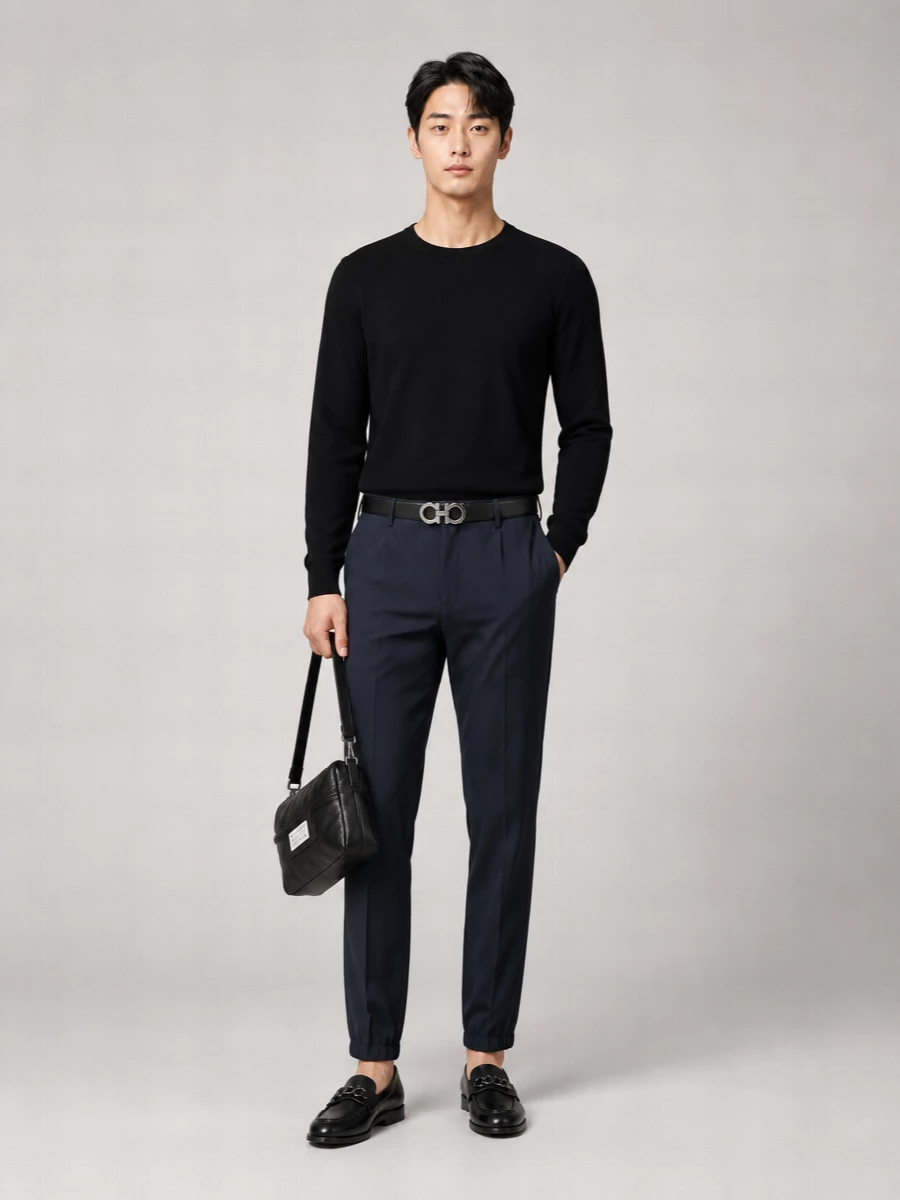Valentino Garavani Leather Slip-On Loafers