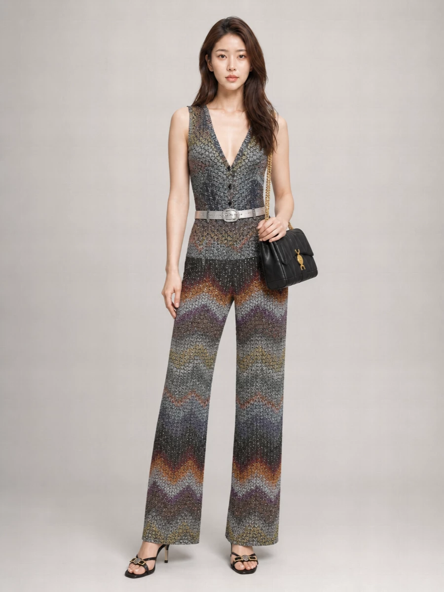 Missoni Zigzag One-Piece Swimsuit