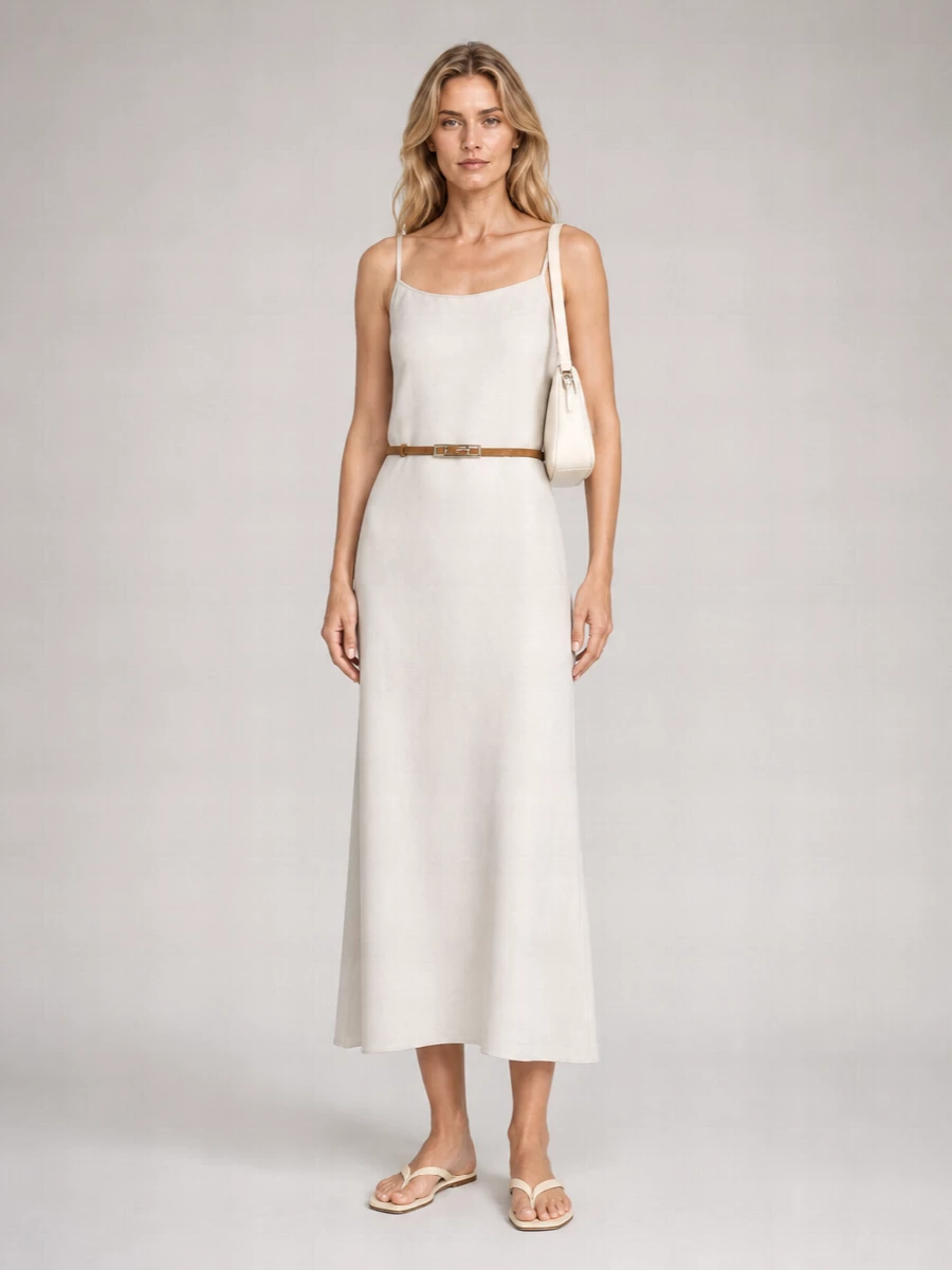 Uma Wang Silk Midi Dress