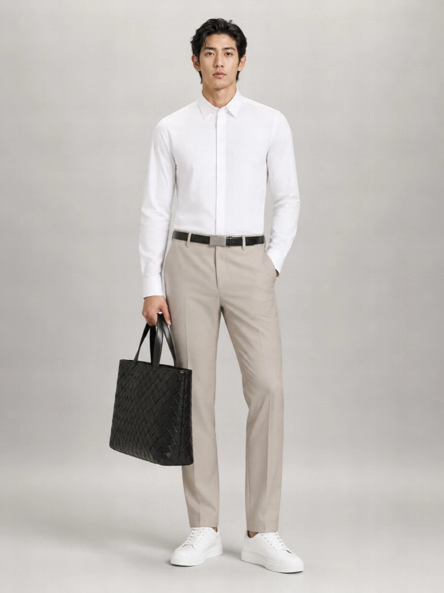 Givenchy Cotton Straight-Leg Trousers