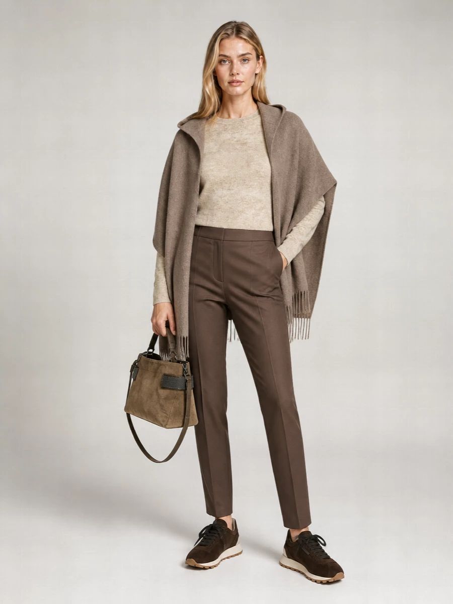 Brunello Cucinelli Silk-Blend Floral-Lace Knit Sweater