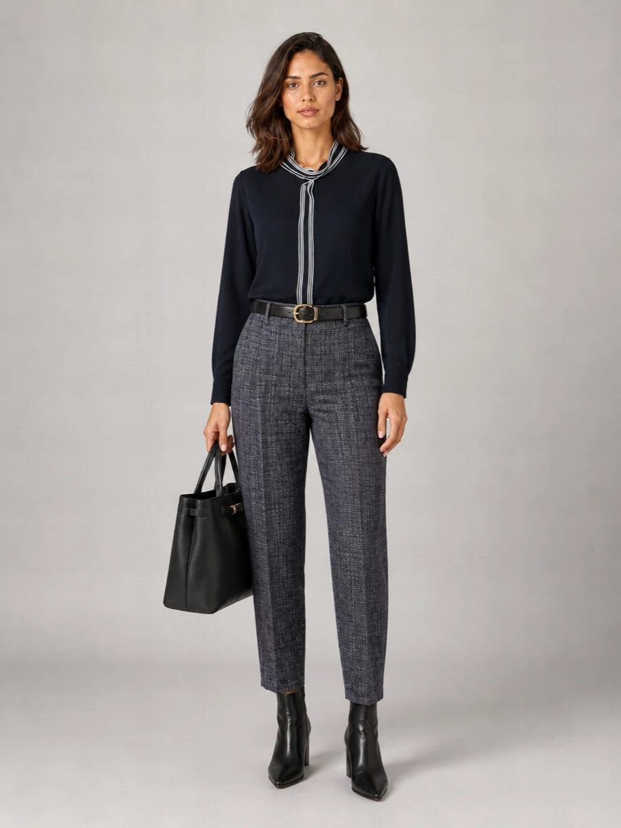 Fabiana Filippi Leather Knot Buckle Belt