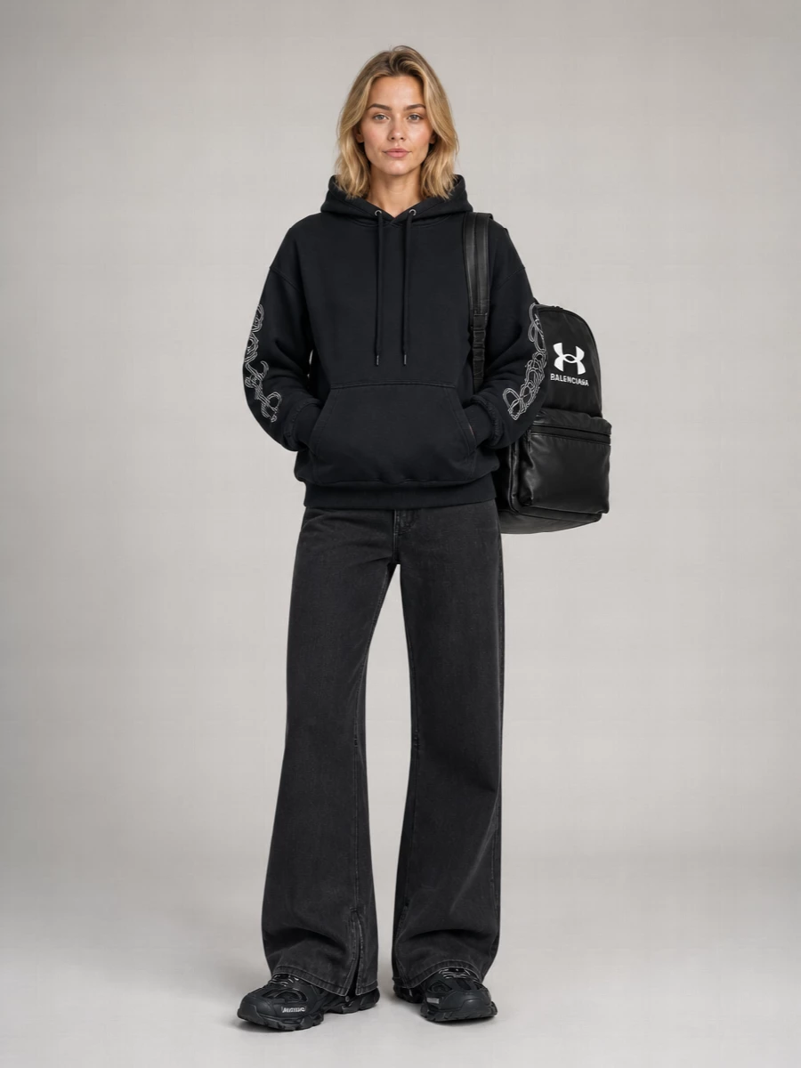 Balenciaga Cotton Oversized Hoodie