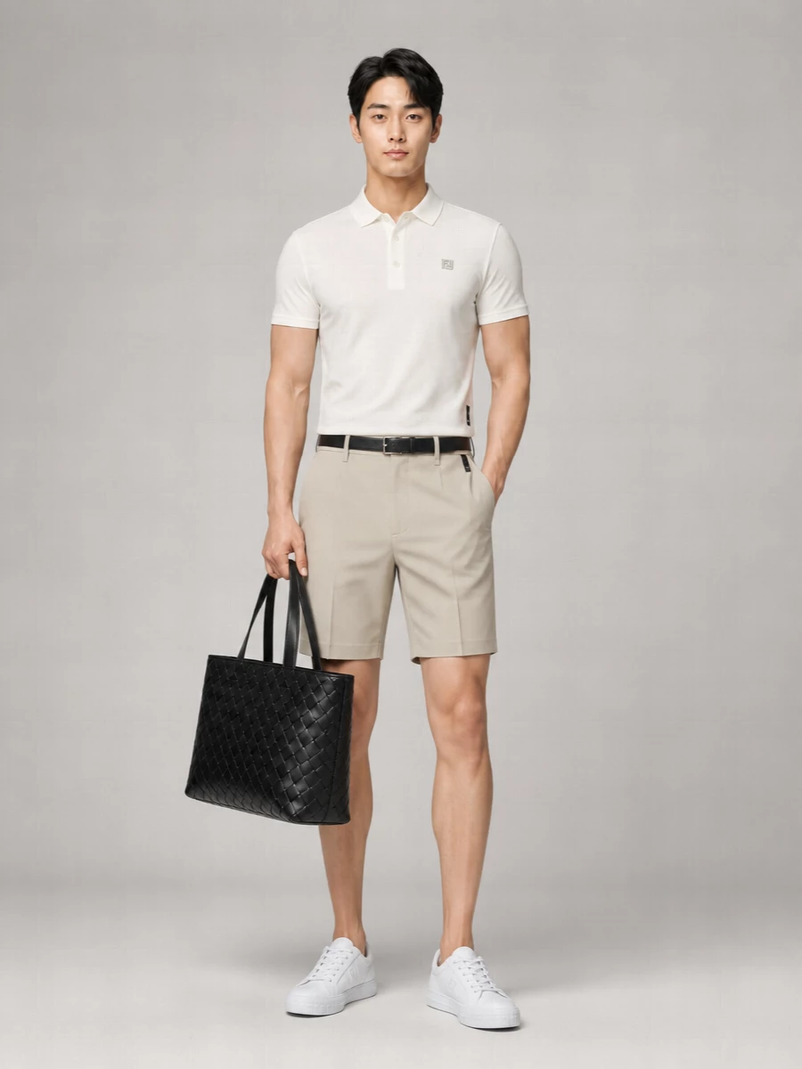 Fendi Cotton Piqué Slim-Fit Short-Sleeve Polo Shirt