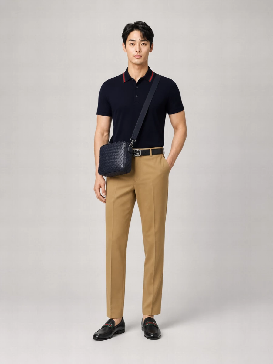 Gucci Wool Polo Shirt