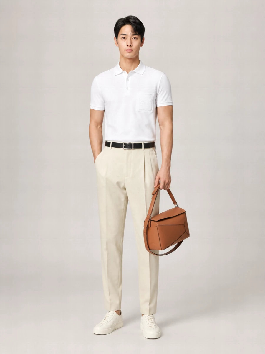 Gucci Cotton Short-Sleeve Polo Shirt
