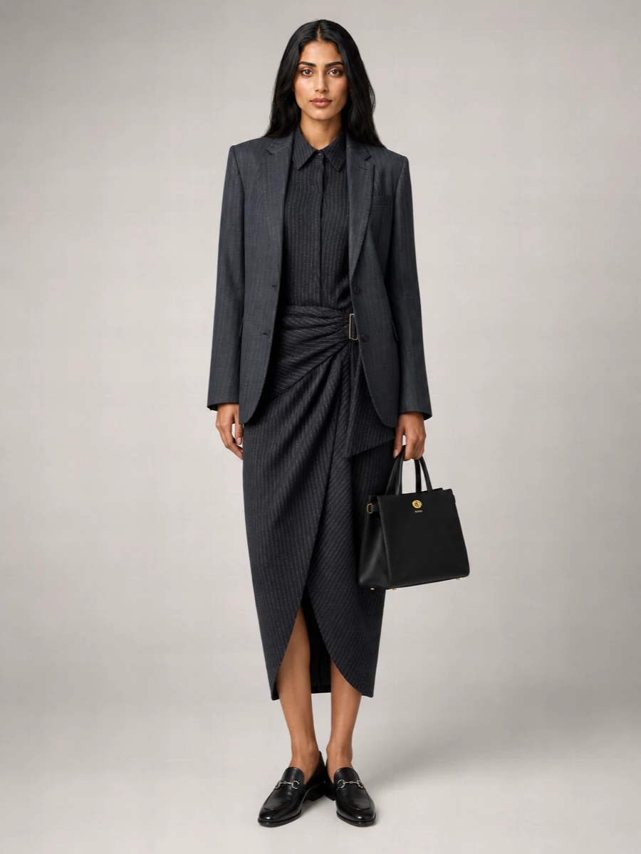 Etro Wool Oversized Single-Breasted Blazer
