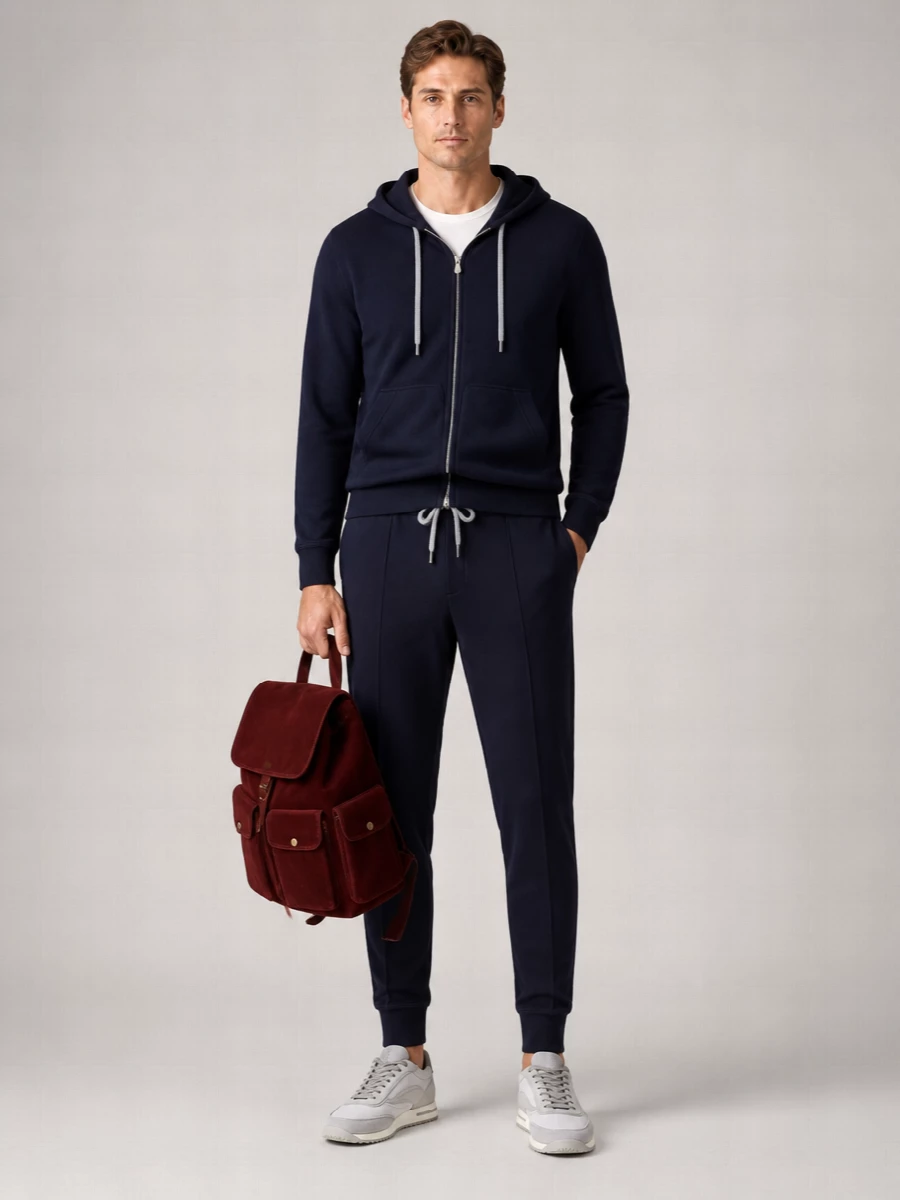 Brunello Cucinelli Cotton Hooded Jacket