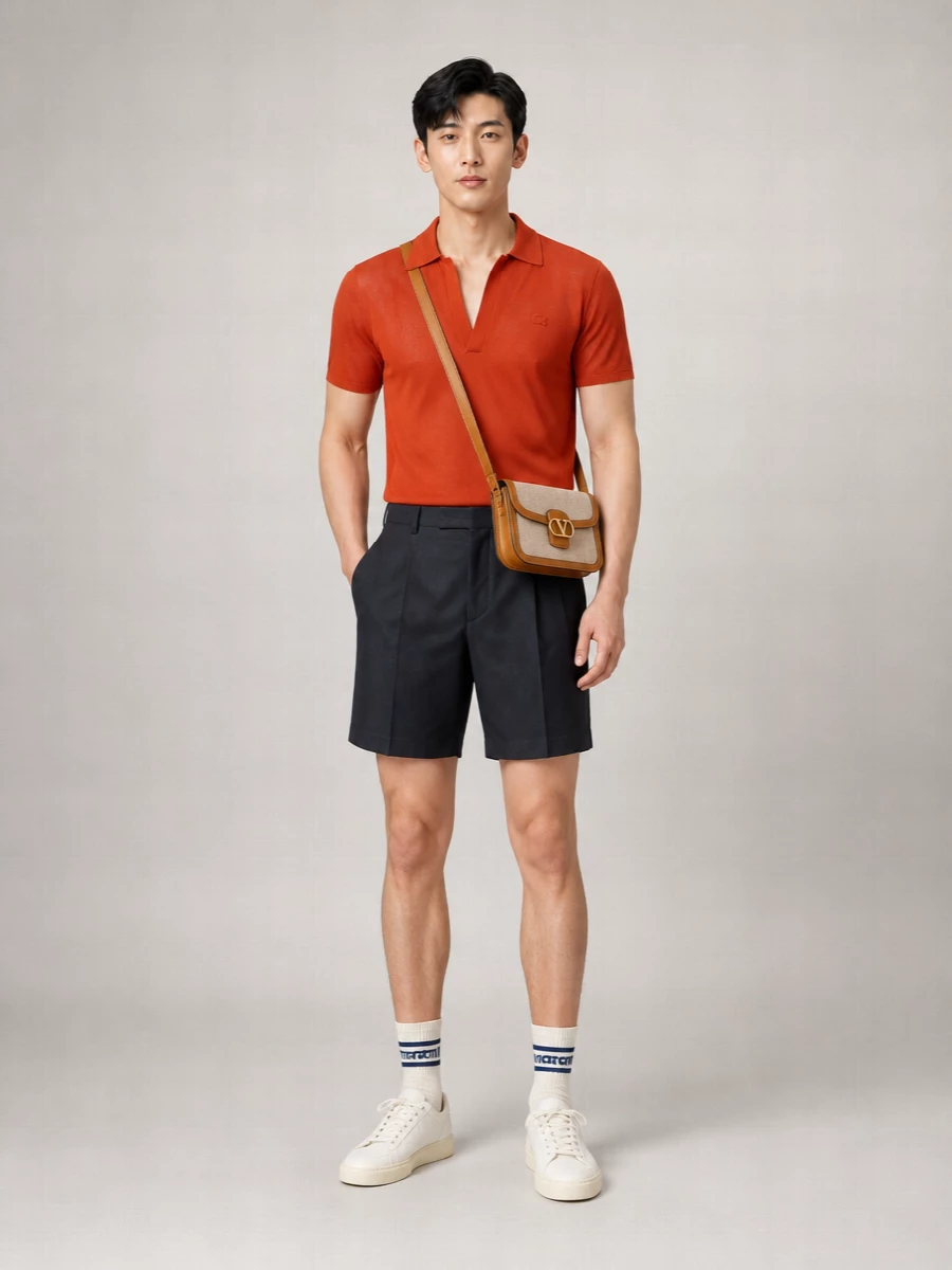 Lacoste Short-Sleeve Polo Shirt