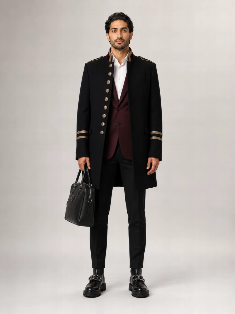 Dolce&Gabbana Leather Mid-Calf Biker Boots