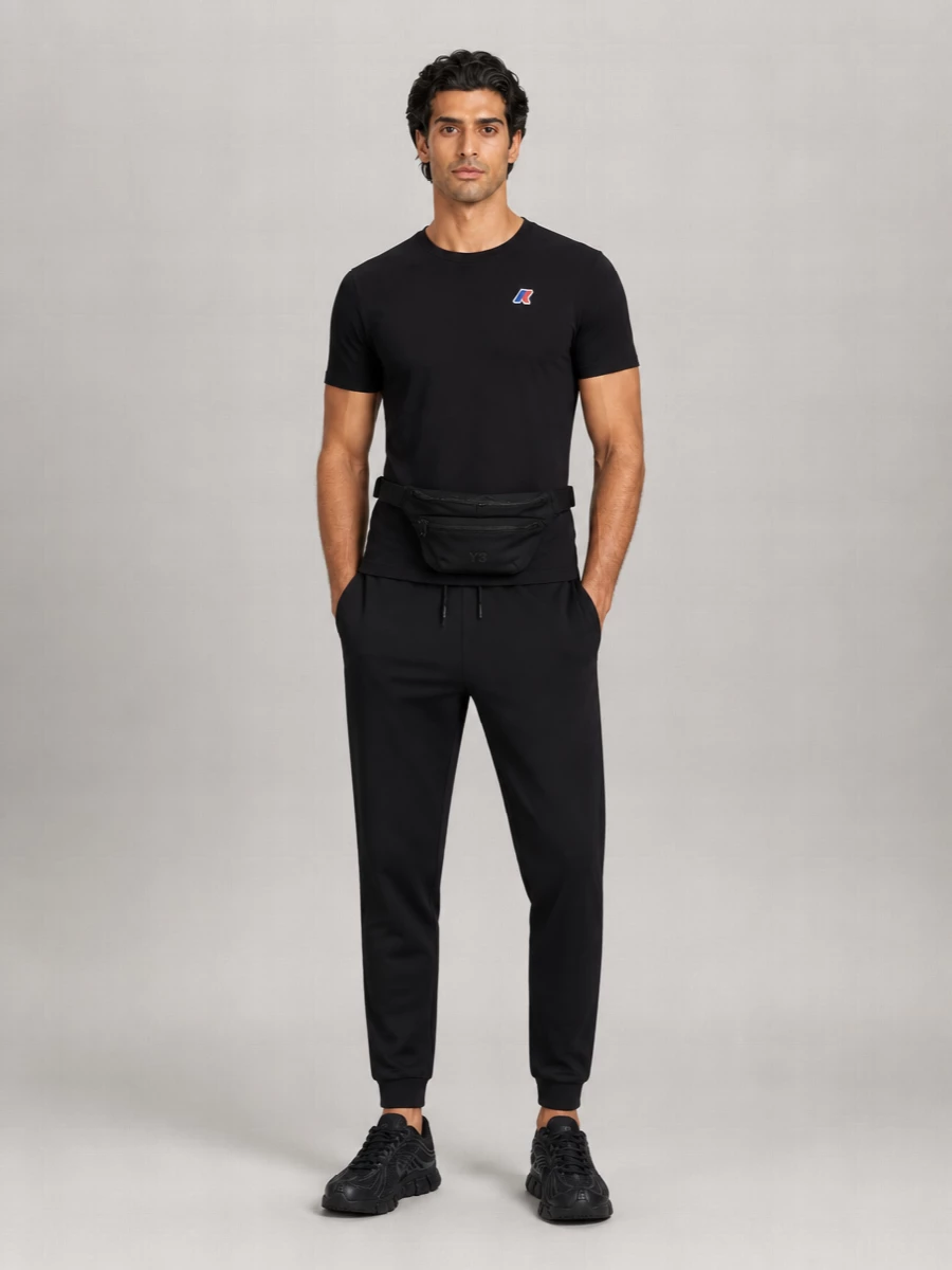 K-way brushed fleece track pants