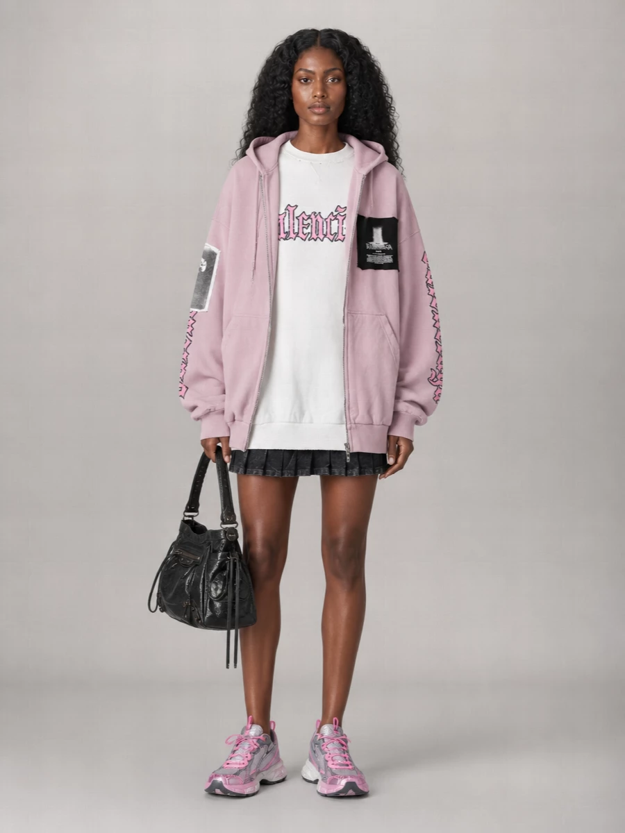 Balenciaga Mesh Low-Top Sneakers