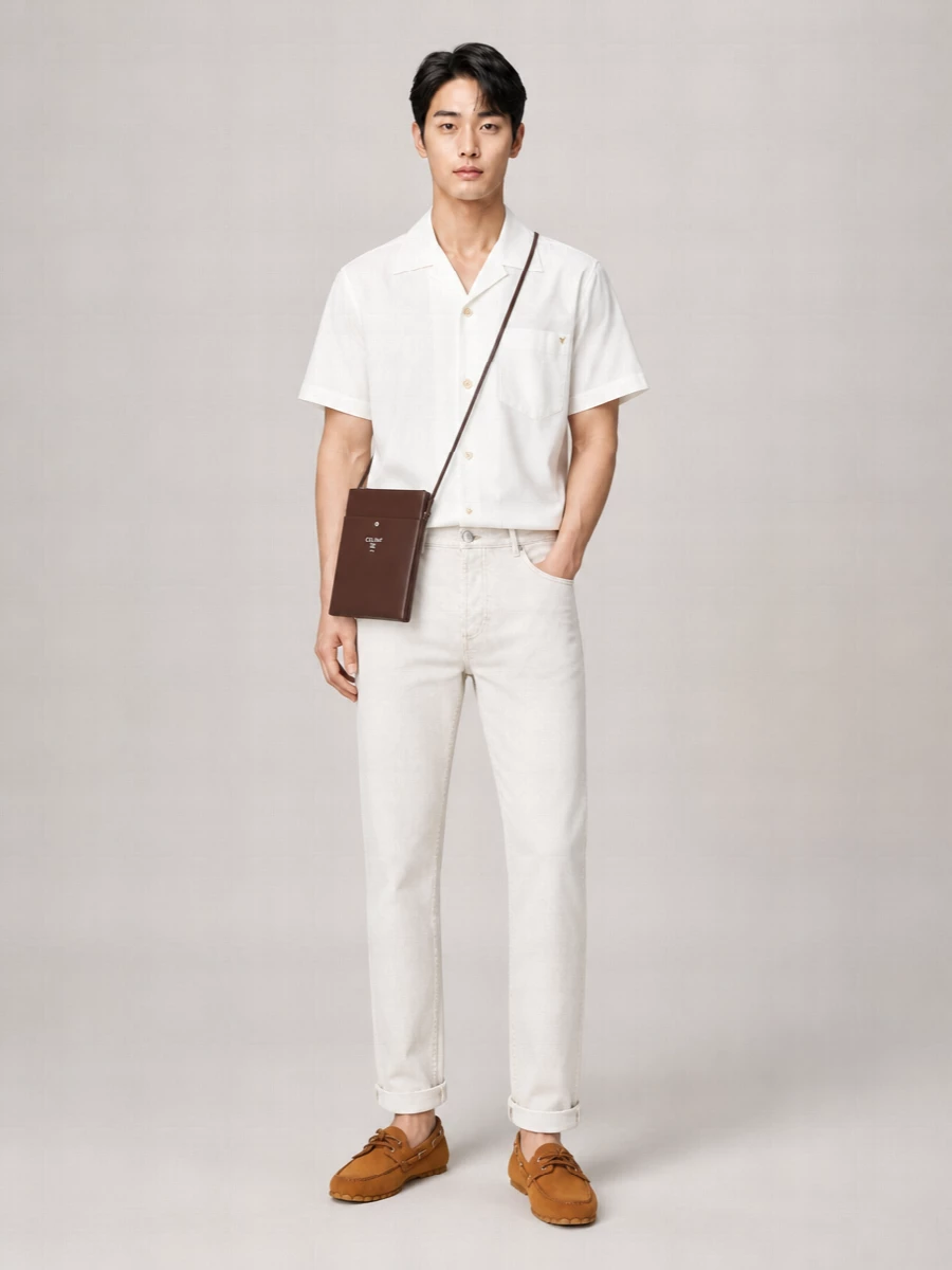 Valentino Garavani Calfskin Leather Loafers