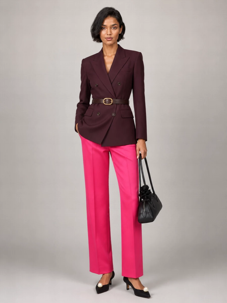 Magda Butrym Wide-Leg Suit Trousers