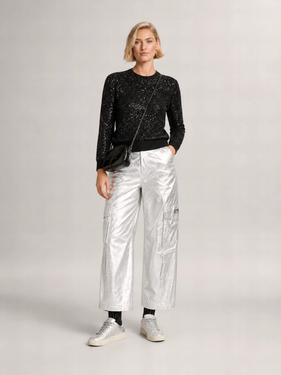 Golden Goose Sequined Wool Blend Jumper