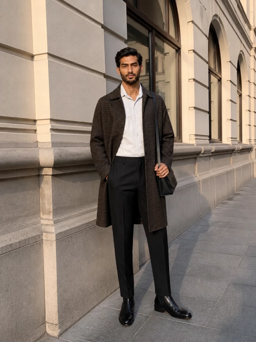 Maison margiela mac black trousers boots