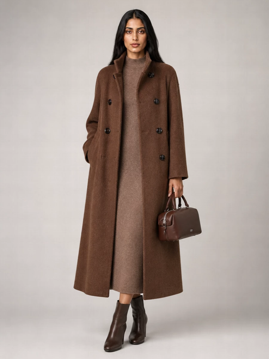 Max Mara Leather Fitted Jacket