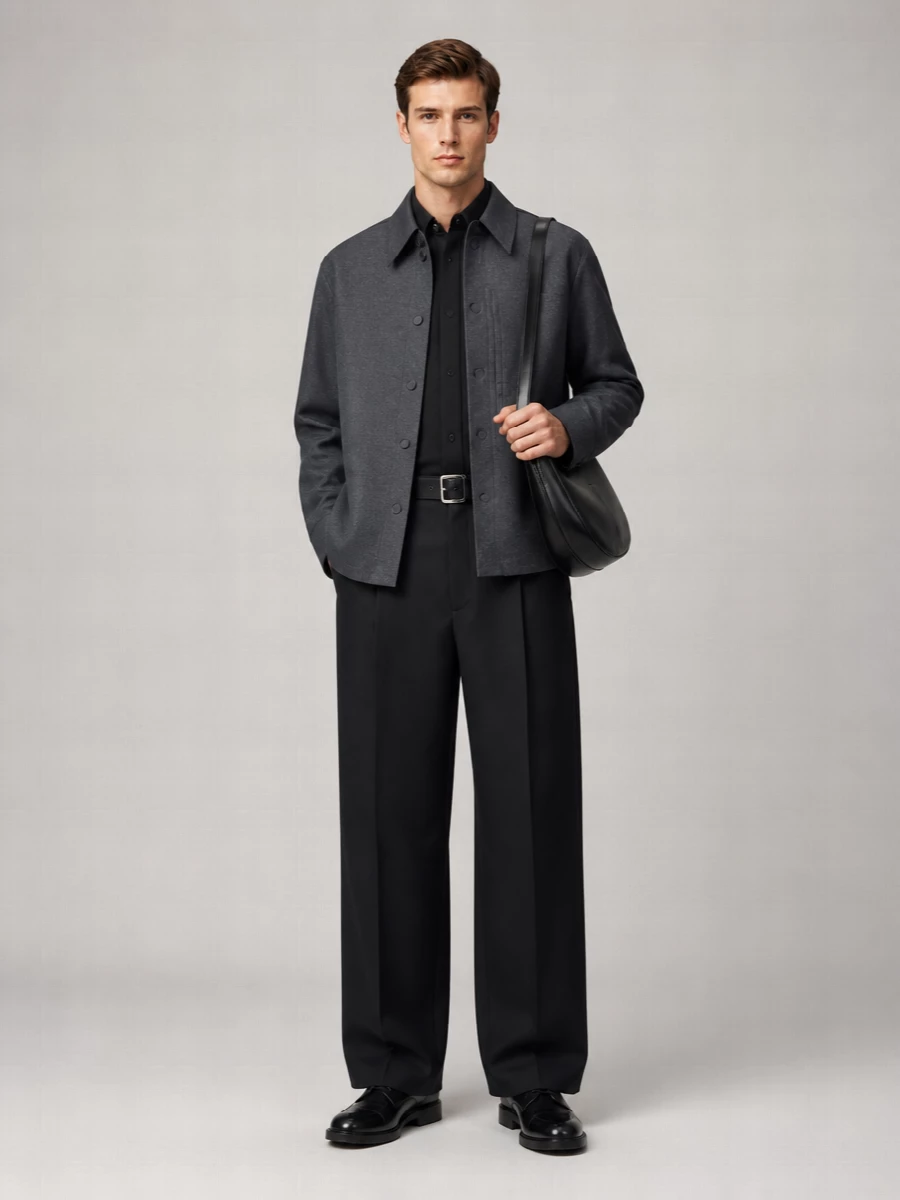 Jil Sander Wool Shirt Jacket