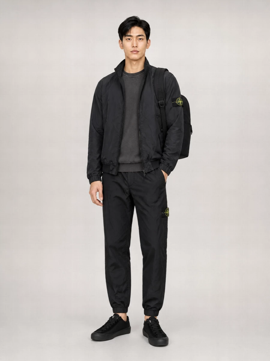 Stone Island Stiff Collar Jacket