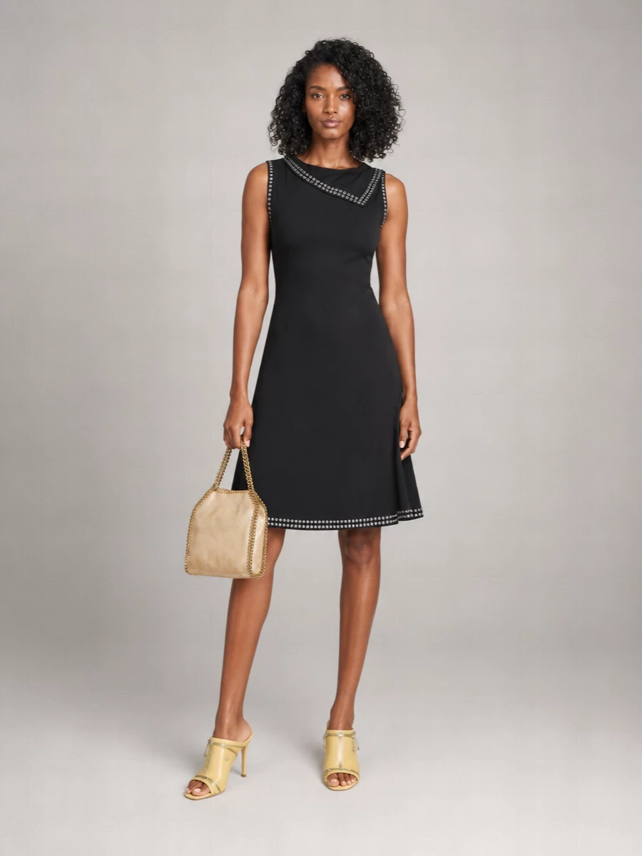 Burberry Leather Peep-Toe Mules