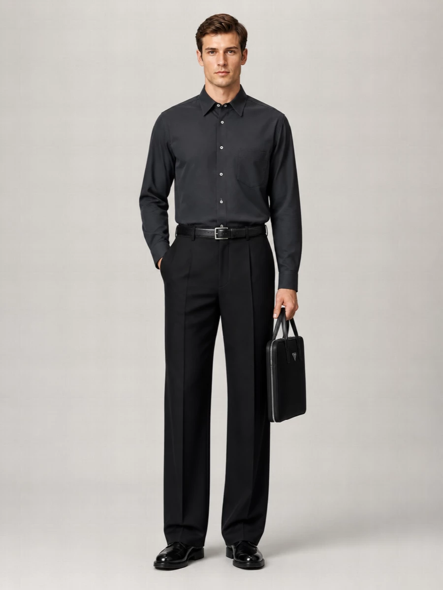 Saint Laurent Calfskin Loafers