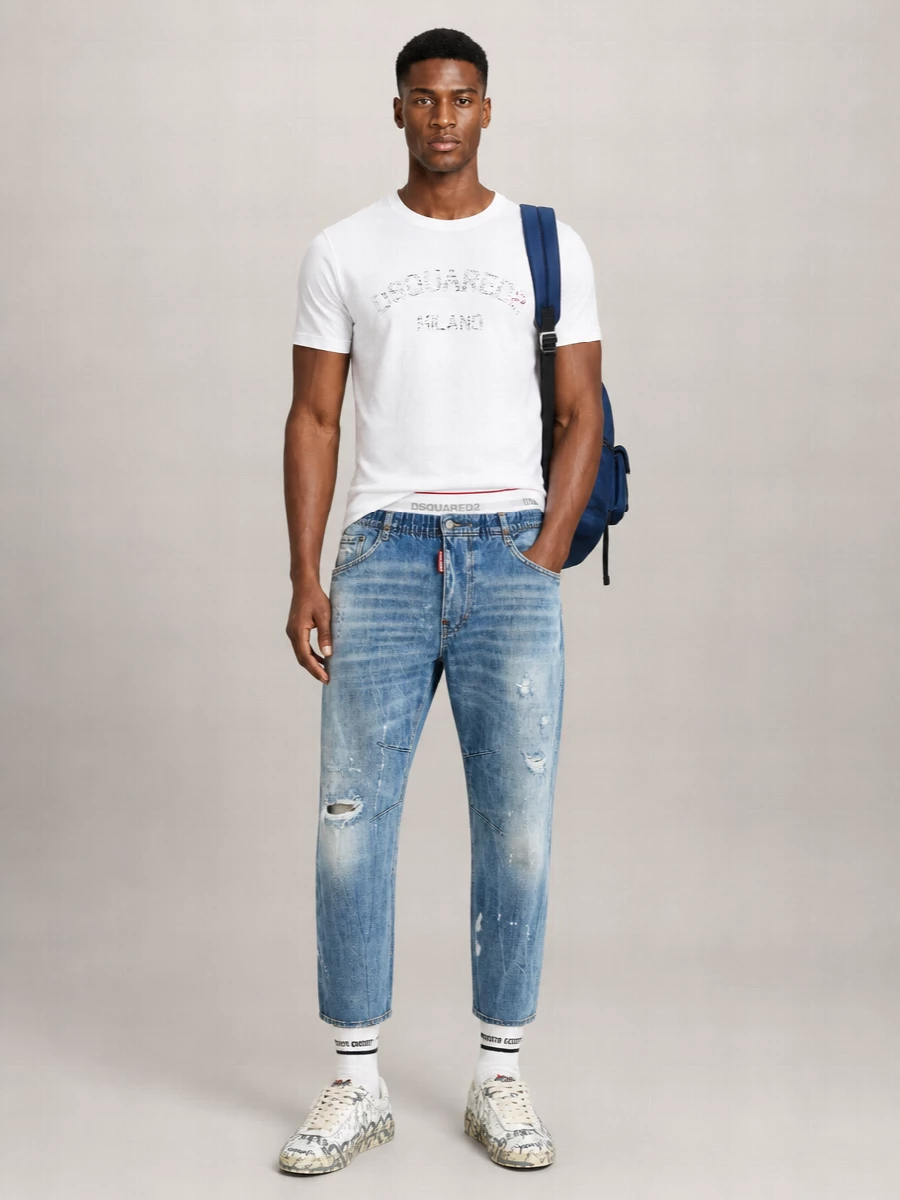 Dsquared2 Denim Straight-Leg Jeans